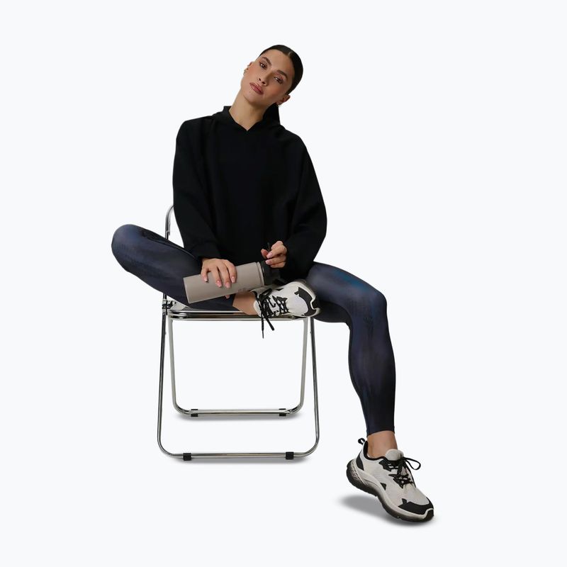 Women's training leggings 4F Solar Punk FNK F454 sea green allover 8