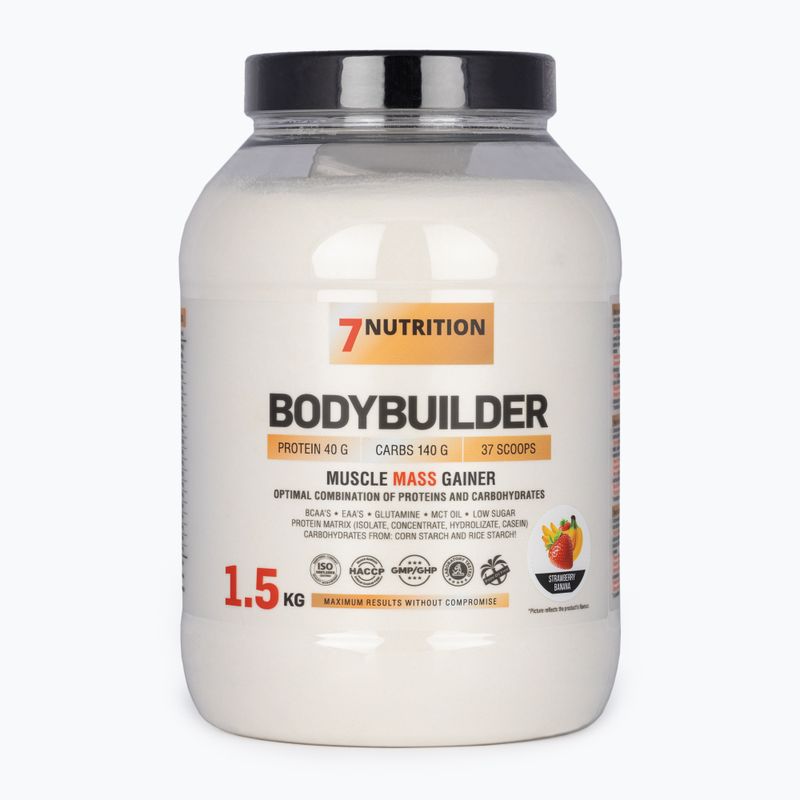Gainer 7Nutrition Bodybuilder 1.5kg strawberry-banana 7Nu000359