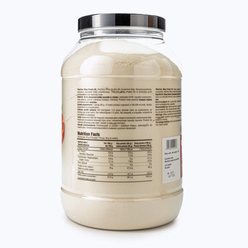 Whey 7Nutrition Protein 80 peach 7Nu000246 2