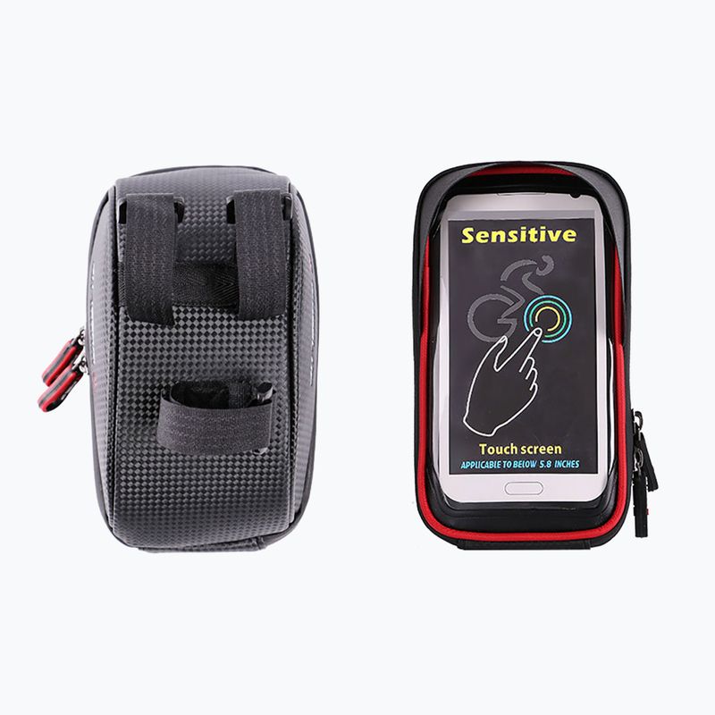Wheel Up bike handlebar bag black 8643 8