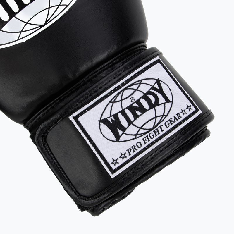 Boxing gloves WINDY Classic Synthetic Leather black 6