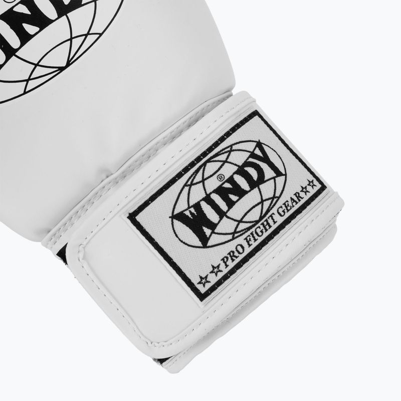 Boxing gloves WINDY Classic Synthetic Leather white 6