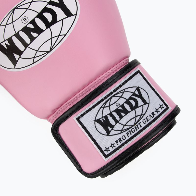 Boxing gloves WINDY Classic Synthetic Leather pink 6