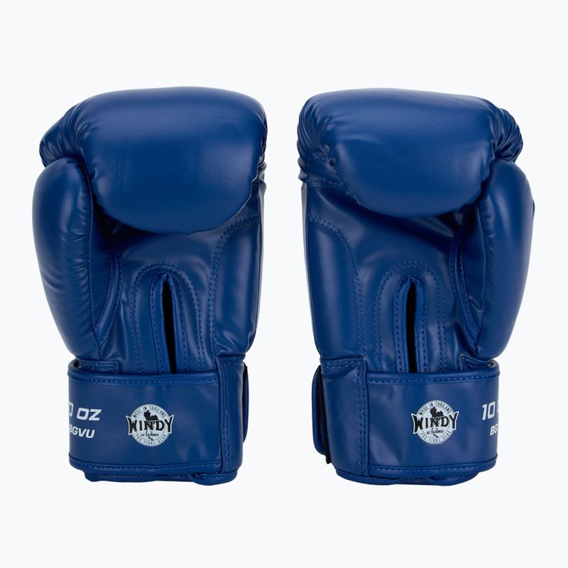 Boxing gloves WINDY Classic Synthetic Leather blue 3