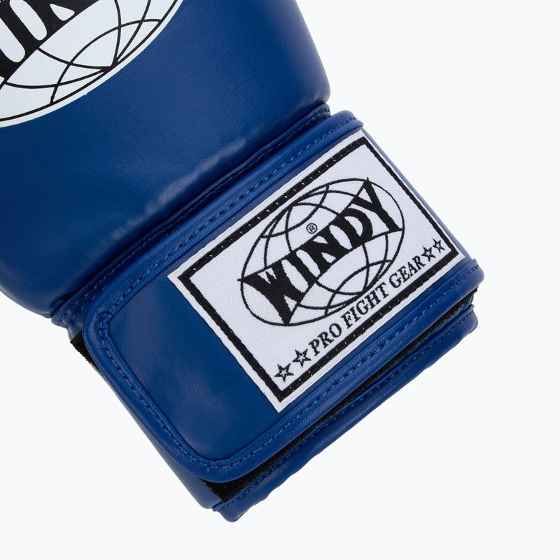 Boxing gloves WINDY Classic Synthetic Leather blue 6