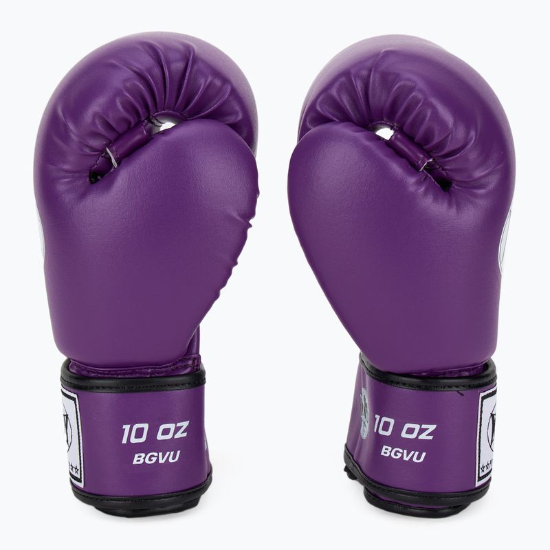 Boxing gloves WINDY Classic Synthetic Leather purple 4