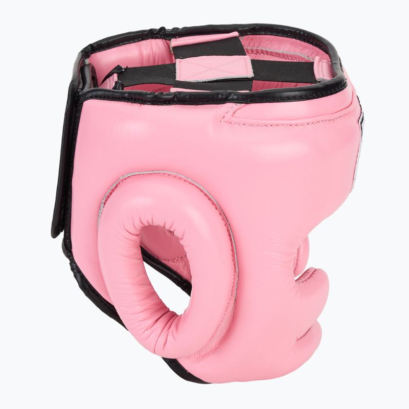 Boxing helmet WINDY Genuine Leather pink 2