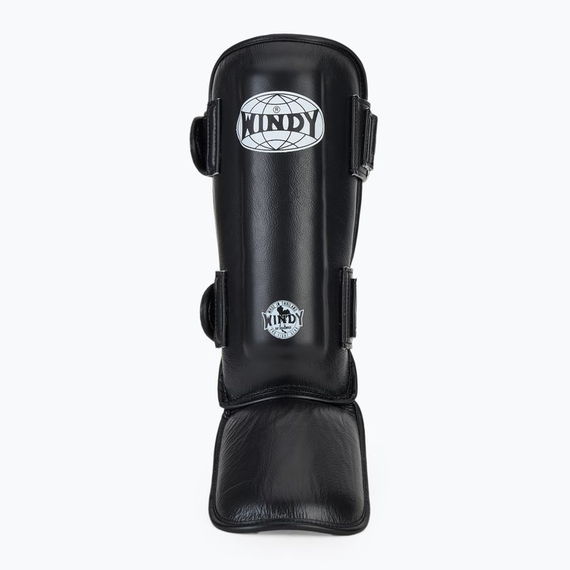 Tibia and foot protectors WINDY Synthetic Leather black 4