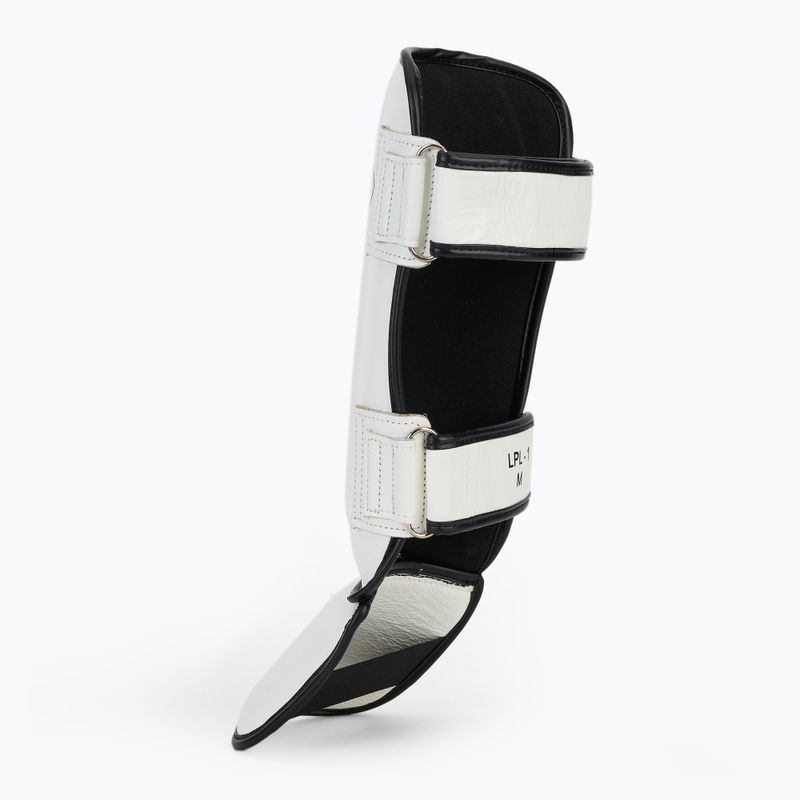 Tibia and foot protectors WINDY Synthetic Leather white 3