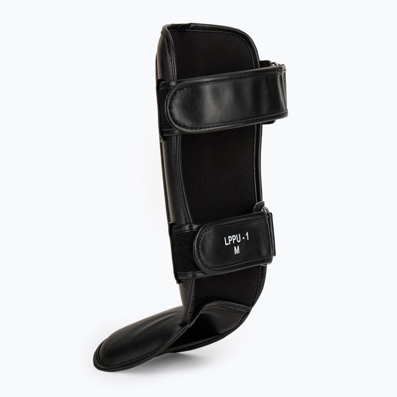 Tibia and foot protectors WINDY Classic Double Strap black 3