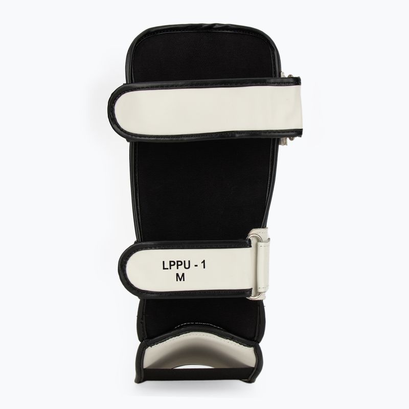 Tibia and foot protectors WINDY Classic Double Strap white 5