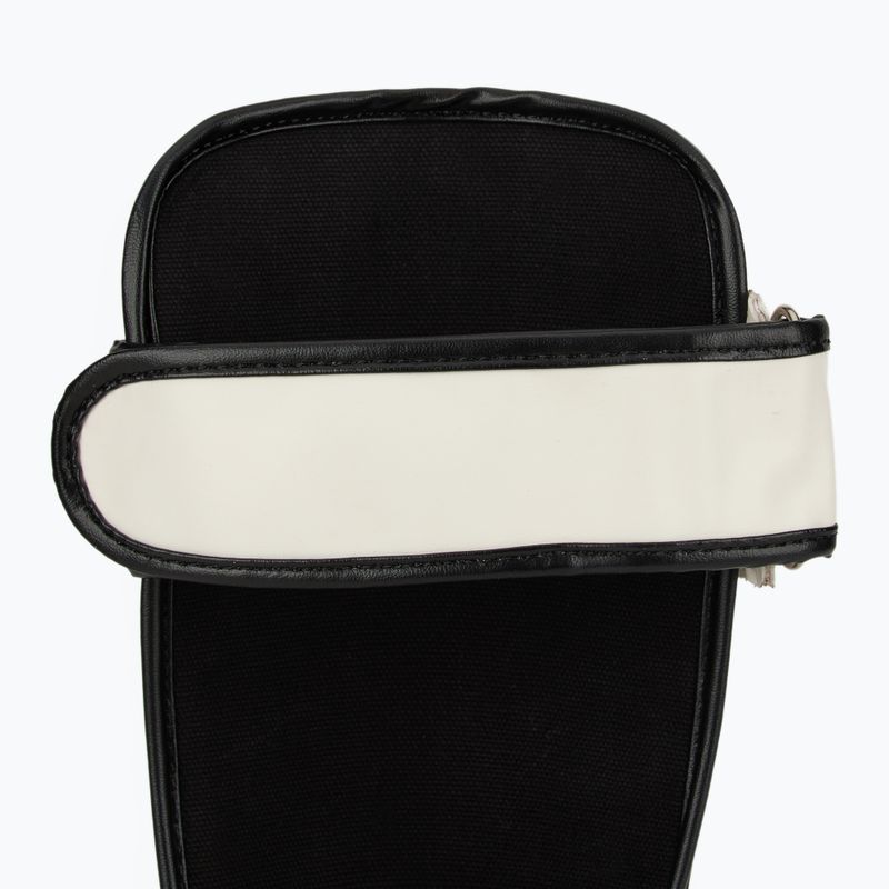 Tibia and foot protectors WINDY Classic Double Strap white 6