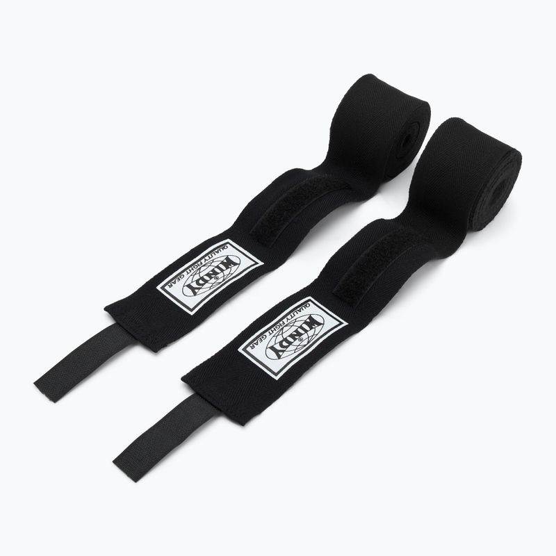 Boxing bandages Windy HW-2 450 cm black 2
