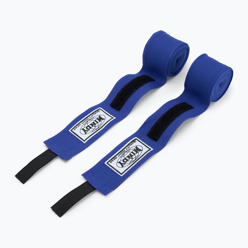 Boxing bandages Windy HW-2 450 cm blue 2