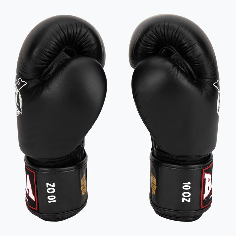 Boxing gloves RAJA BOXING Single Standard Genuine Leather black 3