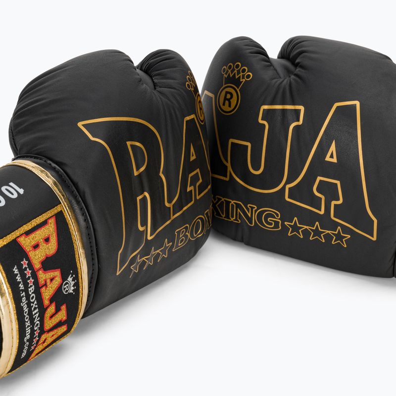 Boxing gloves RAJA BOXING Origin Standard Genuine Leather black 7