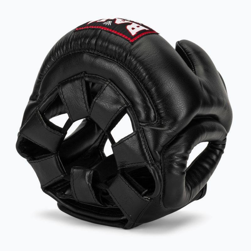Boxing helmet RAJA BOXING Semi Leather black 6
