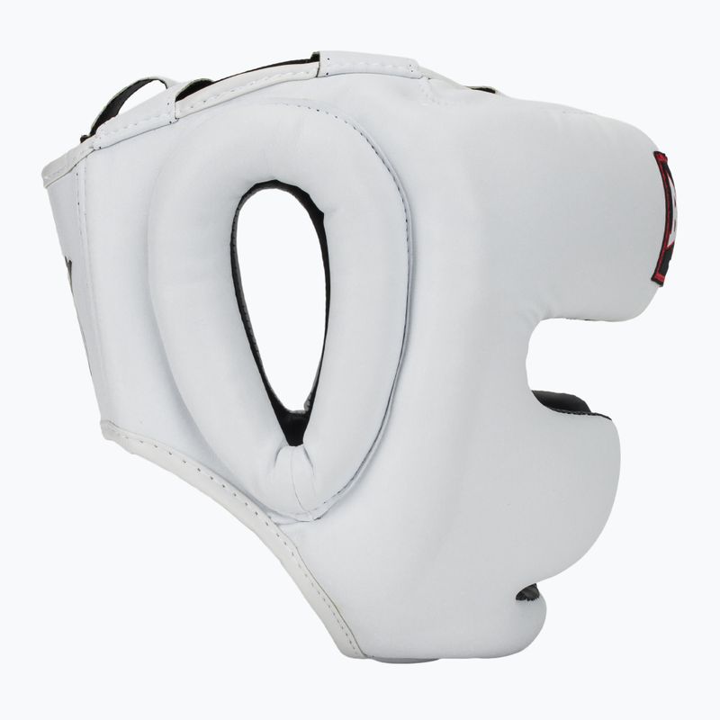 Boxing helmet RAJA BOXING Semi Leather white 2