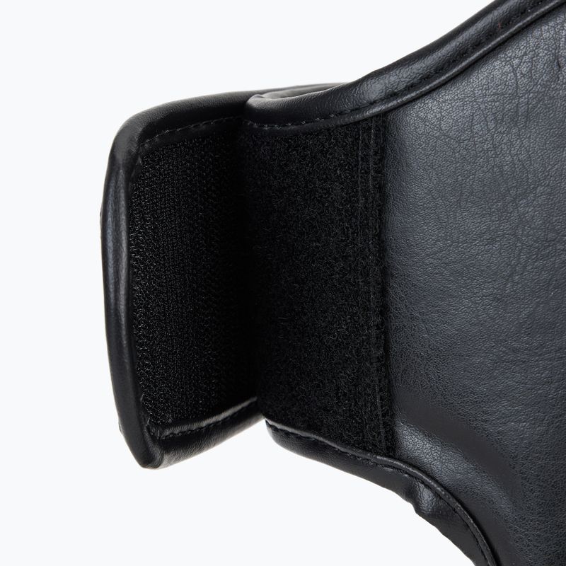 Tibia and foot protectors RAJA BOXING Lightweight Shin Guards Semi Leather black 7