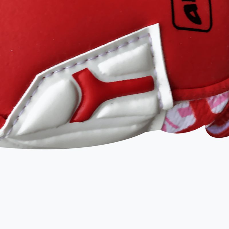 4keepers Force V 4.20 RF goalkeeper gloves red and white 4410 7