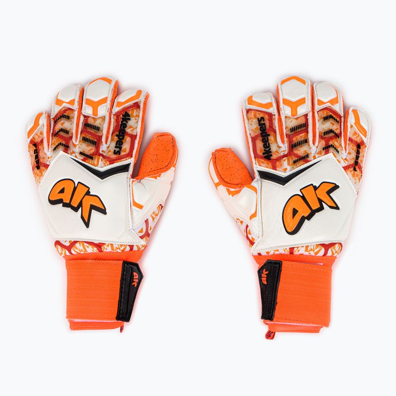 4keepers Force V 2.20 RF goalkeeper glove orange and white 4663