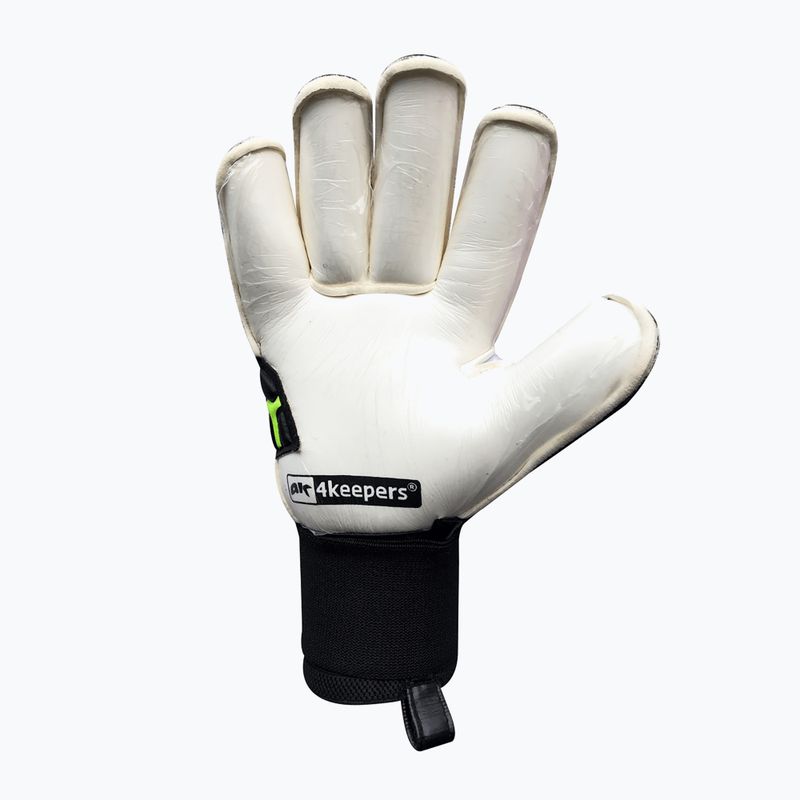 4keepers Force V-1.20 Black Edition Rf goalkeeper gloves black 5