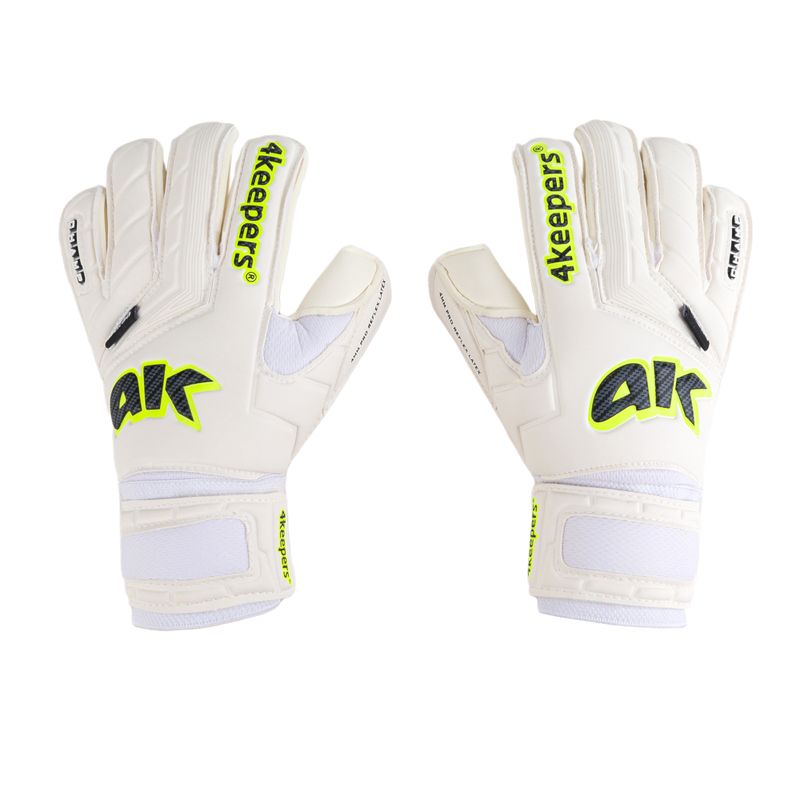 4keepers Champ Carbo V RF goalkeeper gloves white
