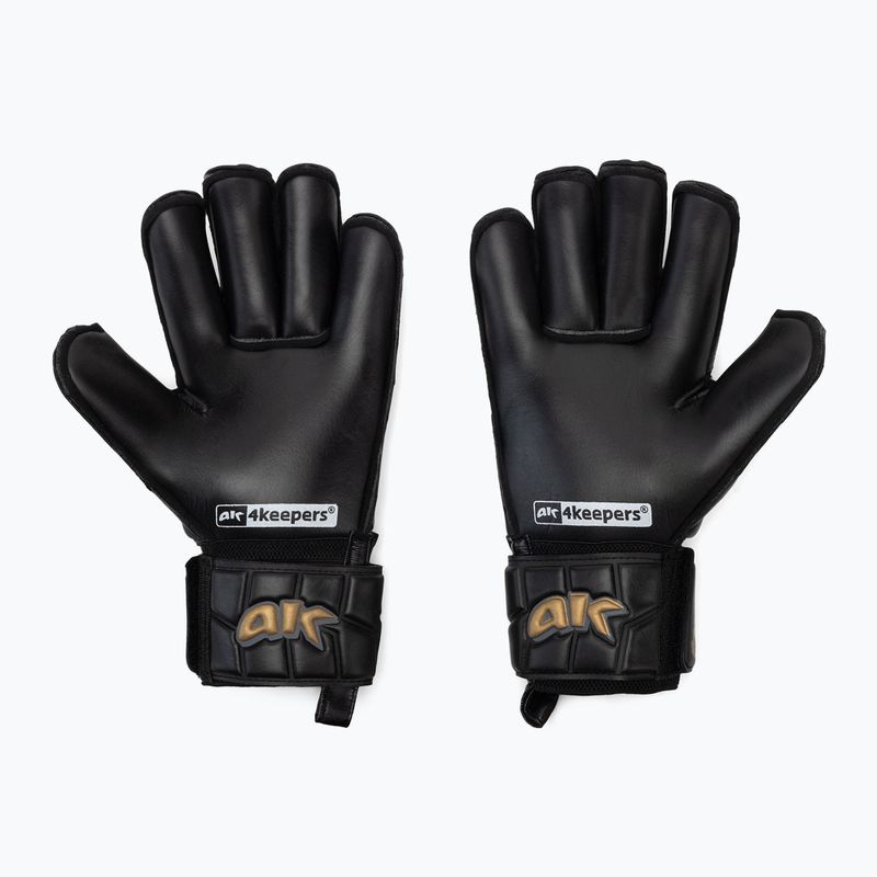 4keepers Champ Gold Black V Rf goalkeeper gloves black 2