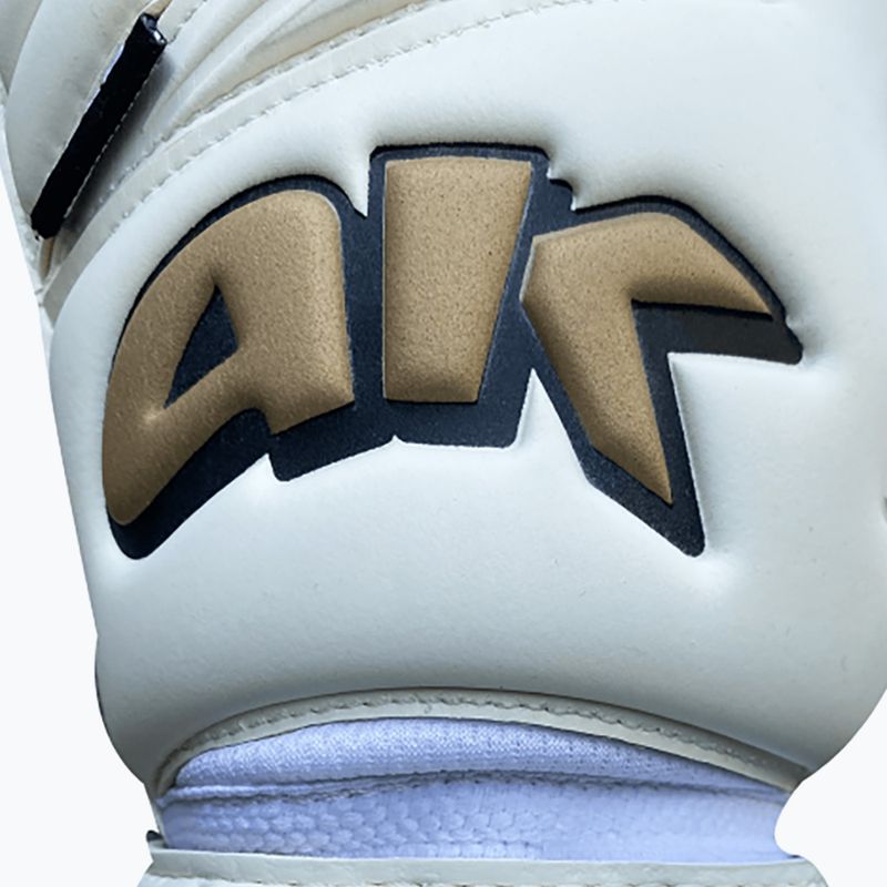 4keepers Champ Gold V Rf white and gold goalkeeper gloves 8