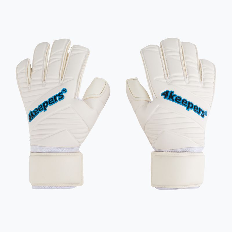 4keepers Retro IV RF goalkeeper gloves white 4KRIVRFJR