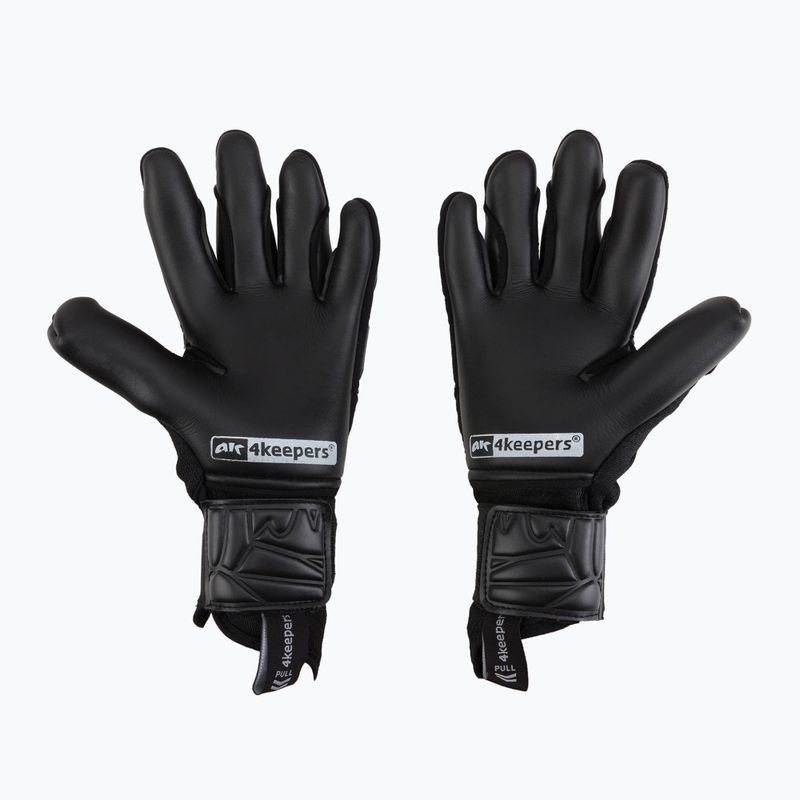 4Keepers Equip Panter Nc Jr children's goalkeeper gloves black EQUIPPANCJR 2