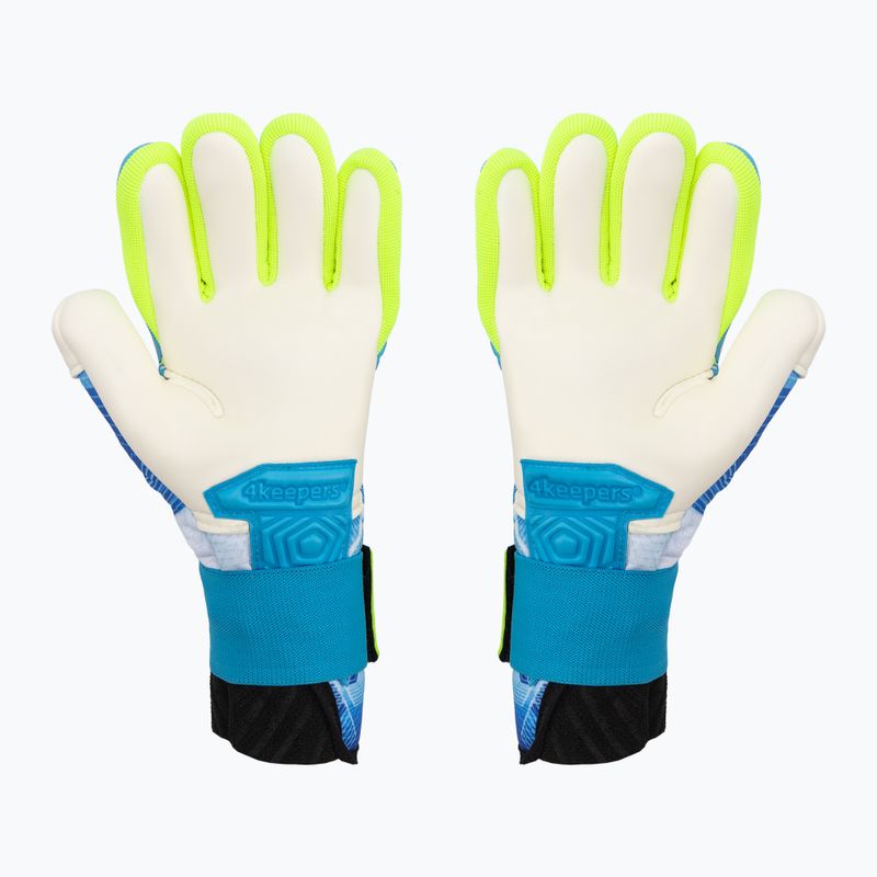 Children's goalkeeper gloves 4Keepers Neo Liga Nc Jr blue 2