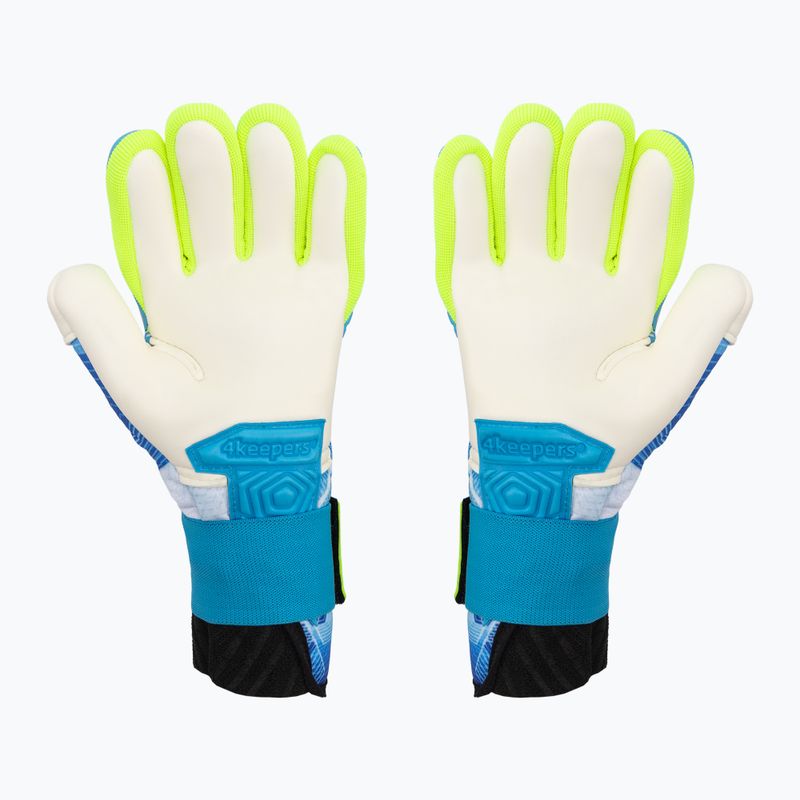 4Keepers Neo Liga Nc goalkeeper gloves blue 2