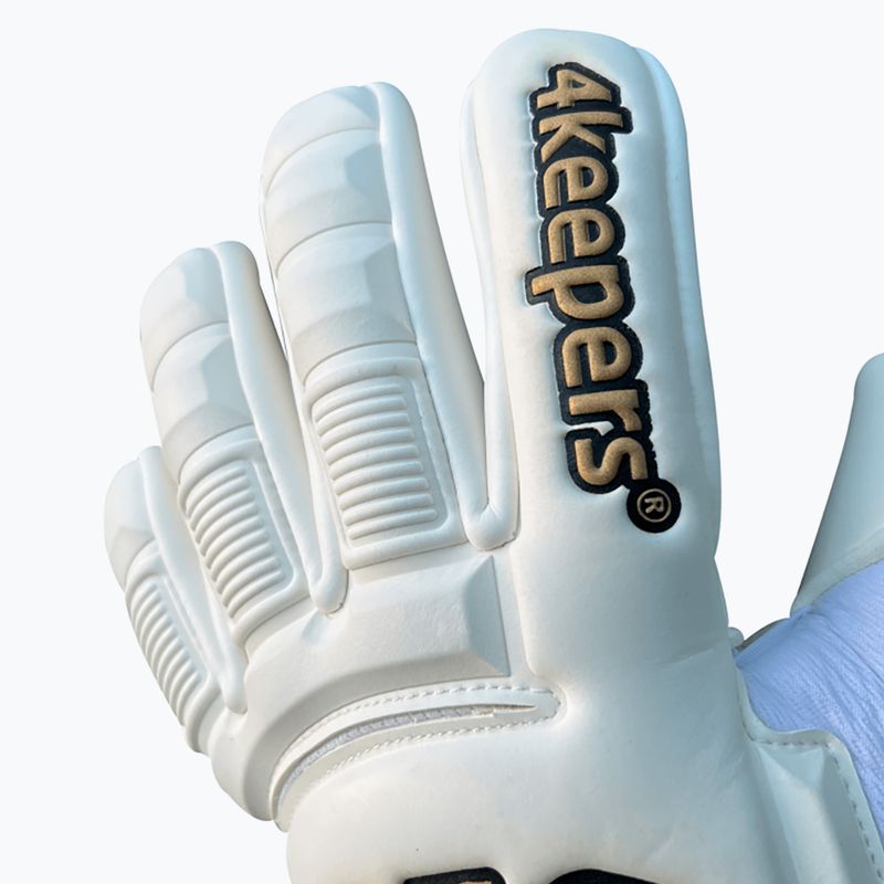 4Keepers Champ Gold VI goalkeeper glove white 7