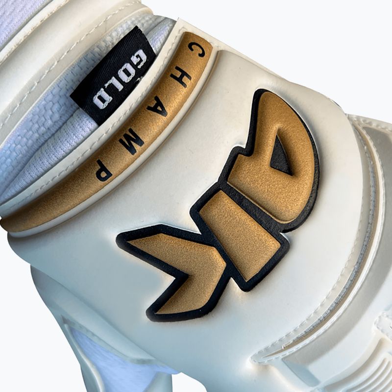 4Keepers Champ Gold VI goalkeeper glove white 8