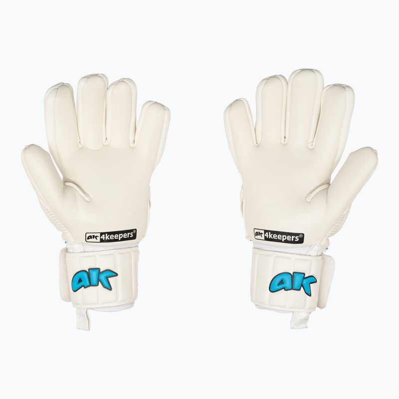 4Keepers Champ Aqua VI goalkeeper glove white 2