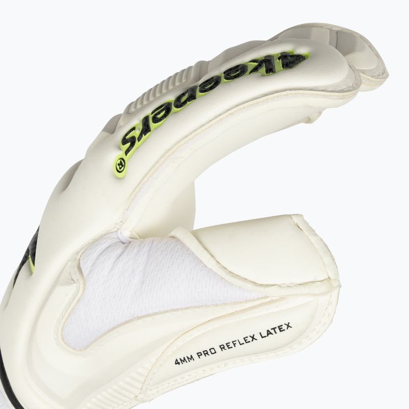 Goalkeeper gloves 4keepers Champ Carbo VI RF2G strap white 3