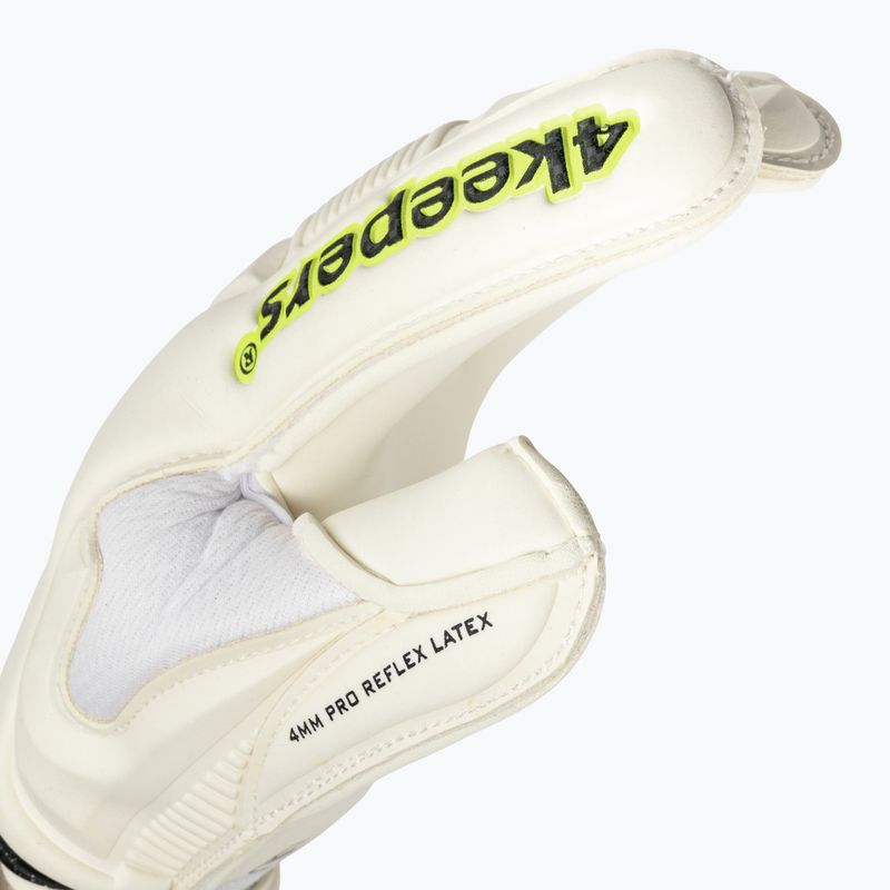 4Keepers Champ Carbo VI goalkeeper gloves white 3