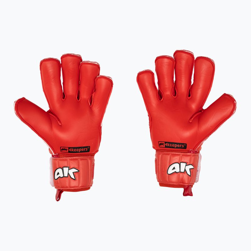 Children's goalkeeper gloves 4keepers Champ Colour Red VI RF2G red 2