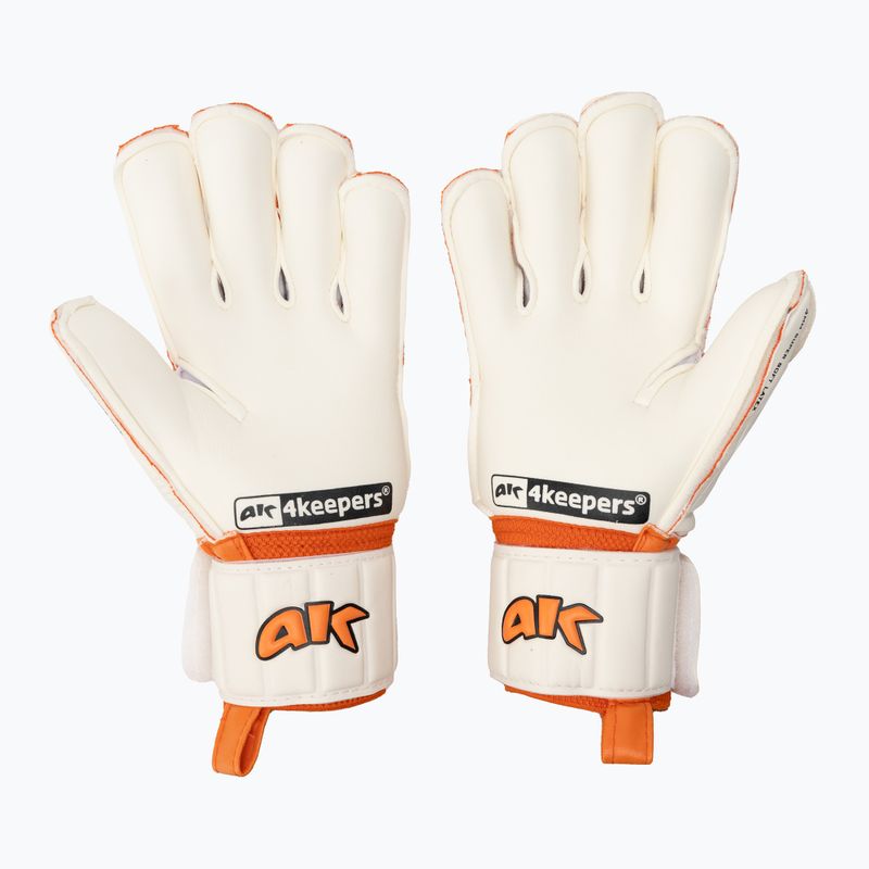 Children's goalkeeper gloves 4keepers Champ Training VI Rf2G white 2