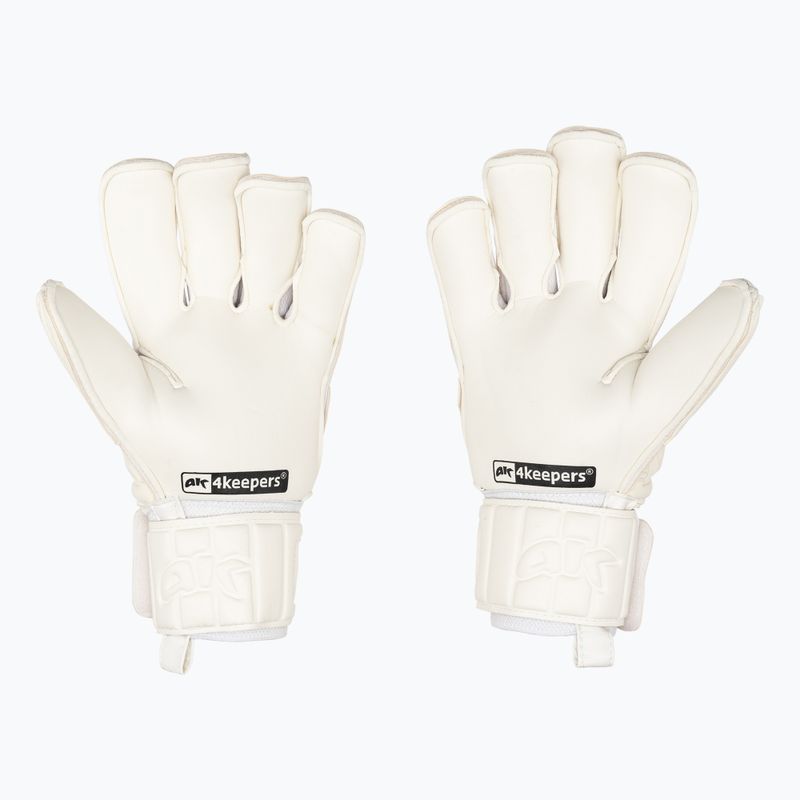 4Keepers Champ Gold White Goalkeeper Gloves 2