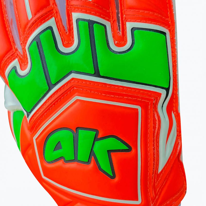 Children's goalkeeper gloves 4keepers Guard Fogo Mnc Jr orange 4