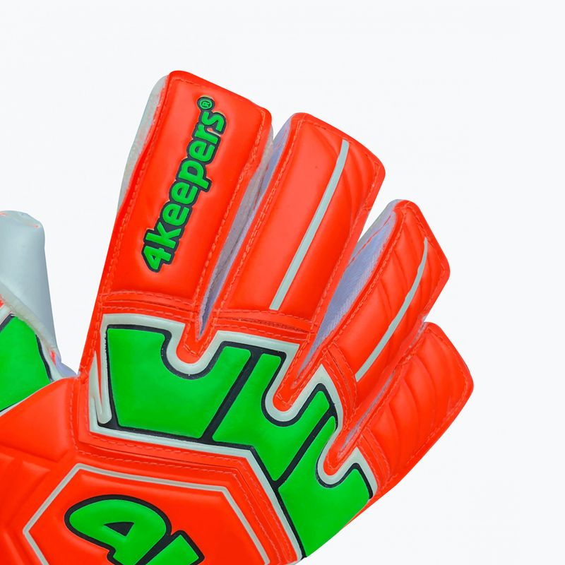 Children's goalkeeper gloves 4keepers Guard Fogo Mnc Jr orange 5