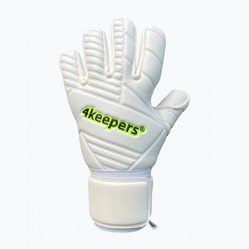 Children's goalkeeper gloves 4keepers Retro 42 NC Jr white 2