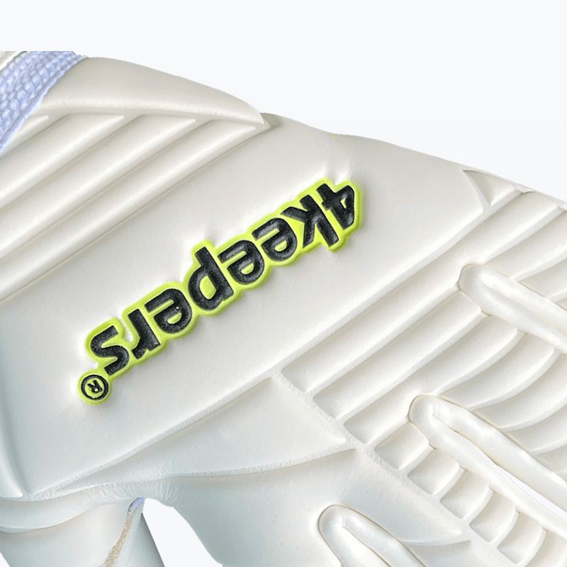 4keepers Retro 42 NC goalkeeper gloves white 5