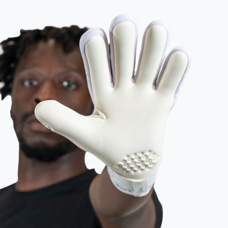 4keepers Elite Phantom NC goalkeeper gloves white 9