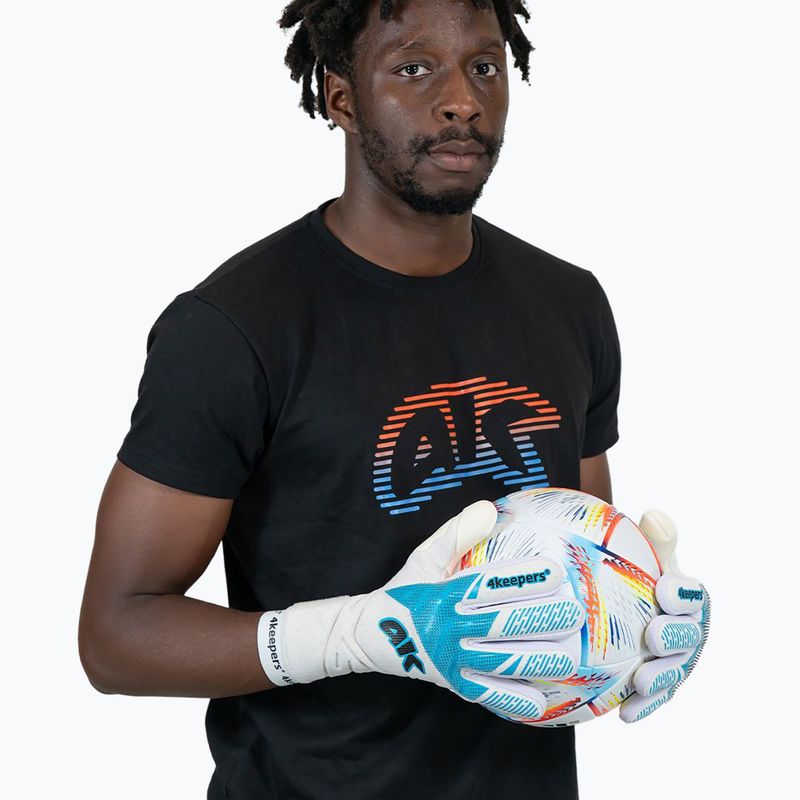 4keepers Elite Phantom NC goalkeeper gloves white 12