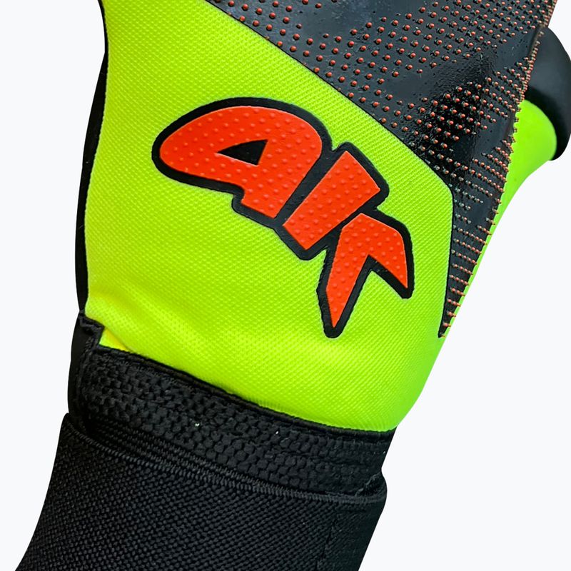 Children's goalkeeper gloves 4keepers Elite Venom NC Jr celadon 4