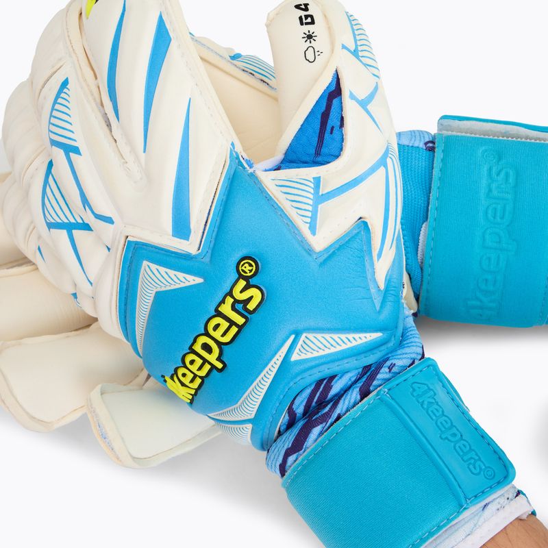 4keepers Force V1.25 FURY goalkeeper gloves RF2G blue 3