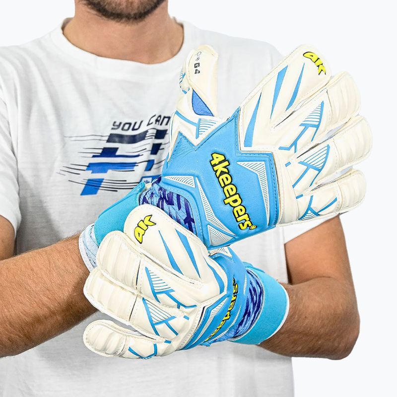 4keepers Force V1.25 FURY goalkeeper gloves RF2G blue 5
